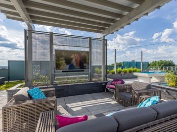 Rooftop deck